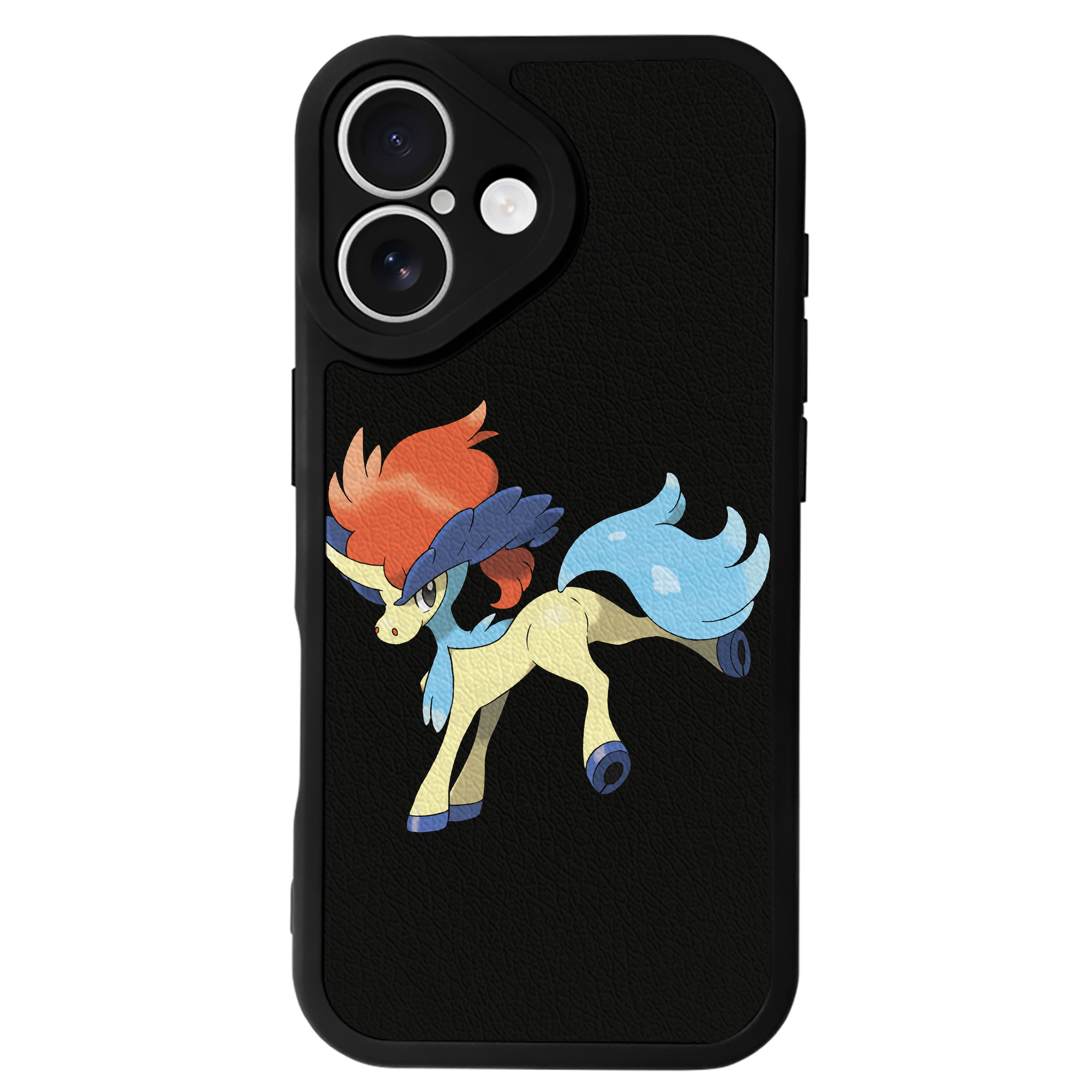 （画像用） ポケットモンスター Pokémon 【iPhone 16シリーズ対応】シリコンスマホケース（レザー調） 材質：シリコン
